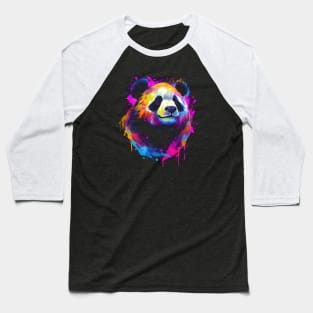 Neon Panda Baseball T-Shirt